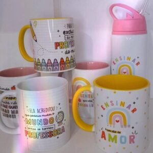 Estampas Canecas Professores (Caneca Básica)