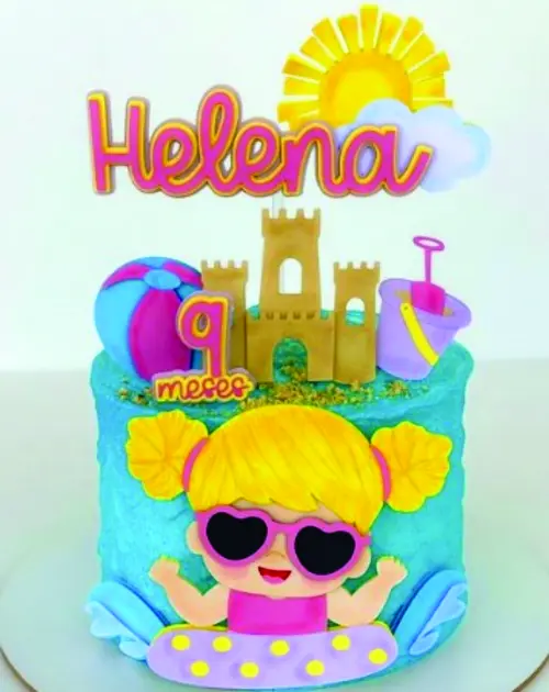 pool-party Pool Party - Topo de Bolo - Imagem 1