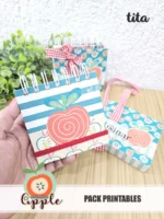 Apple - Professores 2025 - Printables Polly - Tita - Imagem 2