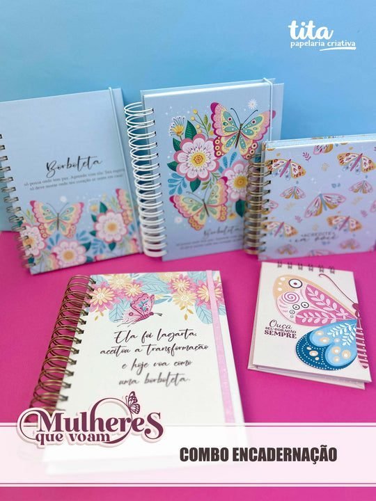 preview_2_2248a28c-1603-4d41-8cb4-6a7e932178e6_540x Mulheres Que Voam - Borboletas - Combo Encadernação (Tita) - Imagem 1