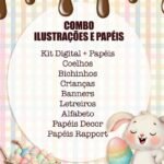 Páscoa 2025 - Combo Ilustrações e Papéis (Tita)