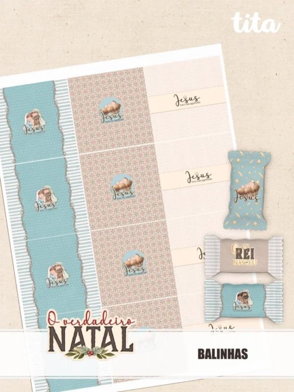 O Verdadeiro Natal - Kit Encadernação (Tita) - Imagem 4