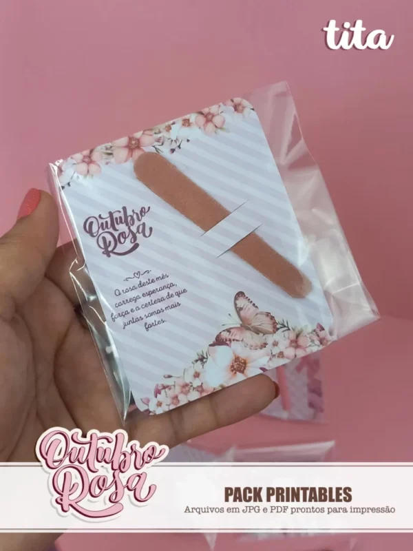 Outubro Rosa - Pack Printables (Tita) - Imagem 8