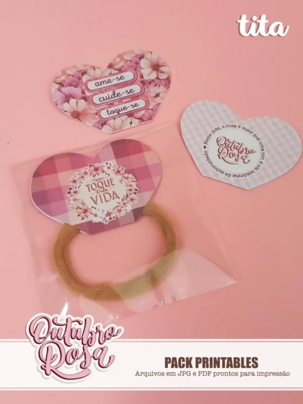 Outubro Rosa - Pack Printables (Tita) - Imagem 7