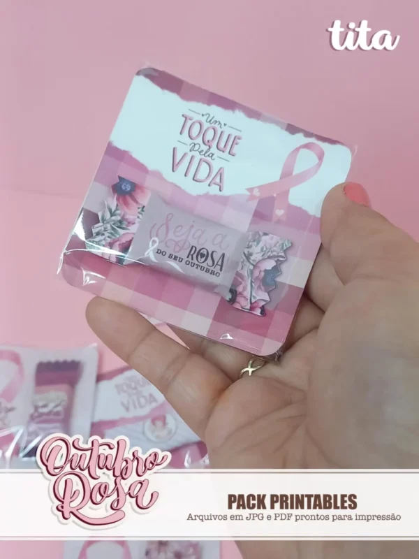 Outubro Rosa - Pack Printables (Tita) - Imagem 4