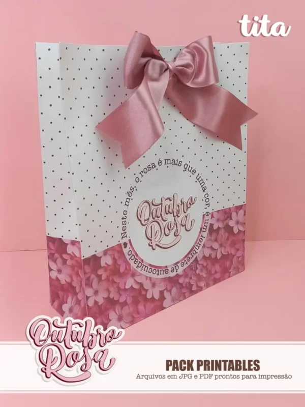 Outubro Rosa - Pack Printables (Tita) - Imagem 12