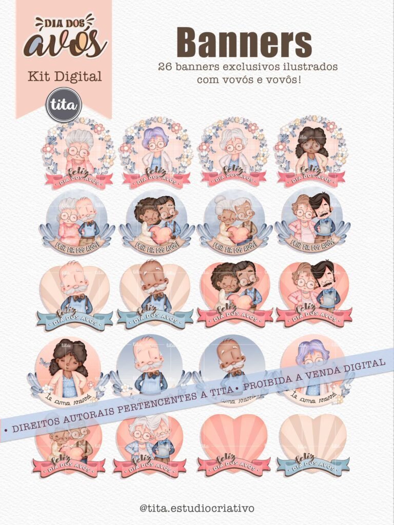 preview_avos2023_banners_89971573-5275-4028-8fab-ce7e908e4f9b-scaled-1.jpg Dia Dos Avós - Combo Ilustrações e Papéis (Tita) - Imagem 2
