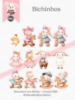 Páscoa 2025 - Combo Ilustrações e Papéis (Tita) - Imagem 10