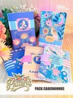 Pássaros - Pack Caderninhos A5 (Tita)