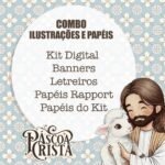 Páscoa Cristã 2025 - Combo de Ilustrações e Papéis (Tita)