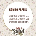 Então é Natal - Combo de Papéis (Tita)
