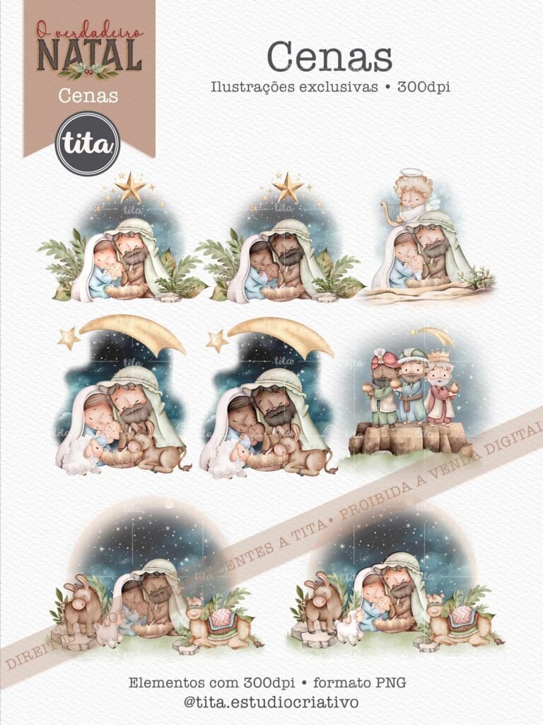 preview_natividade23_cenas-scaled-2.jpg O Verdadeiro Natal - Combo de Ilustrações e Papéis (Tita) - Imagem 10