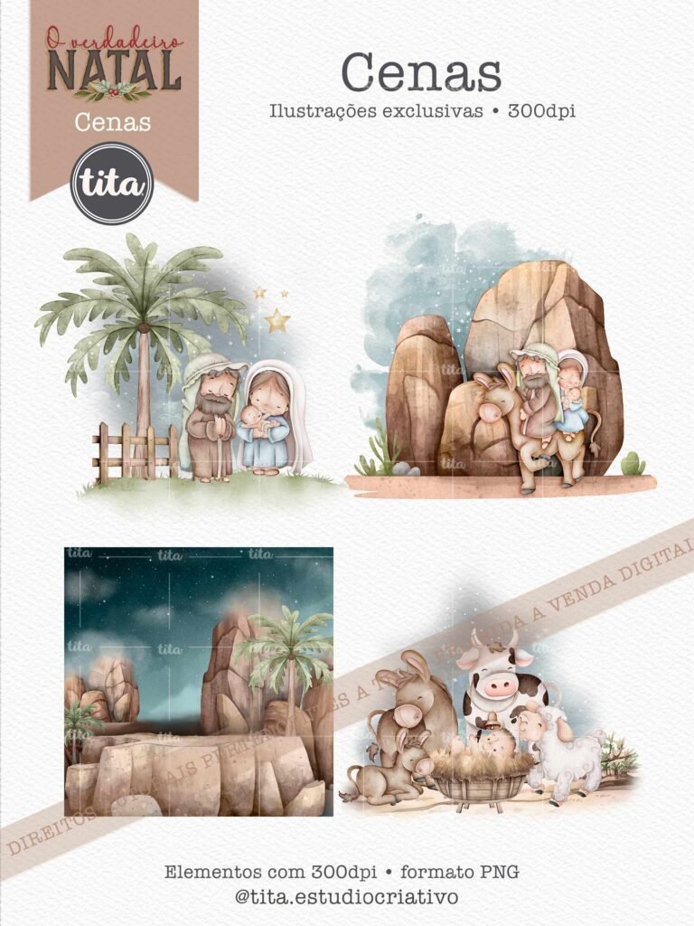 preview_natividade23_cenas2_be1325cd-2e72-438d-a33c-4d1046fe9fc7-scaled-2.jpg O Verdadeiro Natal - Combo de Ilustrações e Papéis (Tita) - Imagem 9