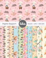 Páscoa 2025 - Combo Ilustrações e Papéis (Tita) - Imagem 3