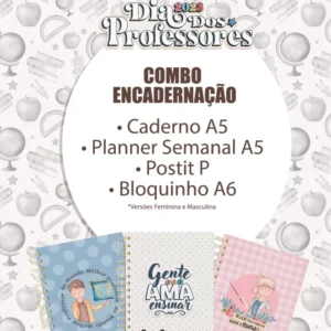 Professores 2023 - Combo Encadernação