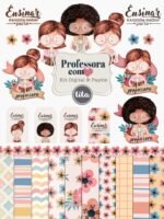Professora com Amor - Kit Digital (Tita)