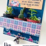 Viva La Vida - Quadrinho Suculentas (Porta Chaves)