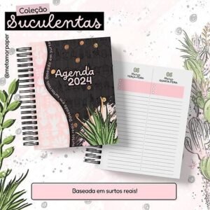 Coleção Suculentas - Agendas | Planners (Metamorpaper)