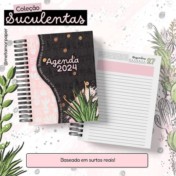 Coleção Suculentas - Agendas | Planners (Metamorpaper) - Imagem 8