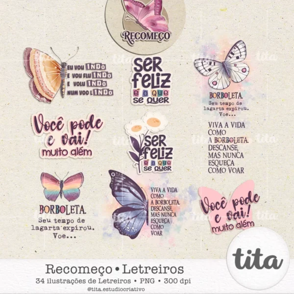 Recomeço - Combo Ilustrações - Imagem 18