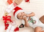 Estampas Dragão - Meu primeiro Natal - Body (Ana Melin)