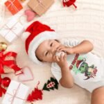 Estampas Dragão - Meu primeiro Natal - Body (Ana Melin)