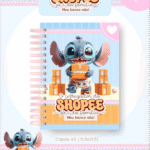 Stitch Entregador da Shopee - Capas Controle Financeiro (Pamella)