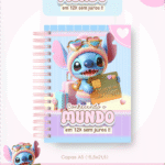 Conhecendo o Mundo Stitch - Capas Controle Financeiro (Pamella)