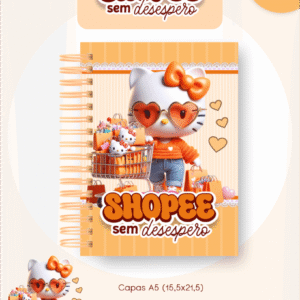 Shopee sem desespero Hello Kitty - Capas Controle Financeiro (Pamella)