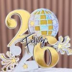 Feliz 2026 - Topo de Bolo