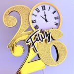 Feliz 2026 - Topo de Bolo