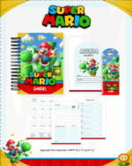 Super Mario Bros - Escolar 2.0 2026 (Pamella) - Imagem 2