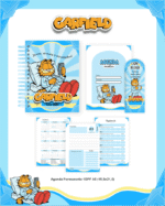 Garfield Preguiçoso - Escolar 2.0 2026 (Pamella) - Imagem 2