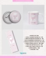 Coleção Lacinho Aquarela - Kit de Encadernação - Imagem 4