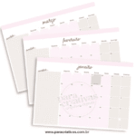 Calendário Anual 2026 - Folha Mensal