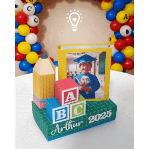 Centro de Mesa - Formatura ABC