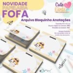 Bloquinho – 95x95mm – Pinguim – Papelaria Fofa