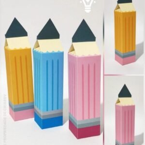 Caixa Lápis Formatura ABC