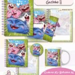 Combo Caderno Gatinhos II