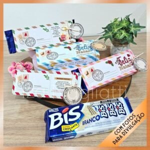 4 Capinhas de caixa de bis – Natal