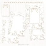 Toile de jouy – Brinquedos Bege - Imagem 5