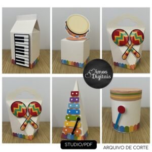 Instrumentos Musicais - Kit Festa Pronta