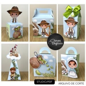 João e o Pé de Feijão - Kit Festa Pronta