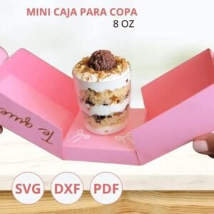 Molde de Caixa para Copo