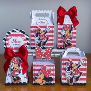 Minnie Vermelha - Kit Festa Pronta