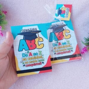 PDF Capa Bloquinho Formatura ABC