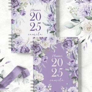 Planner 2026 Coleção Violeta (Bicho Papel)