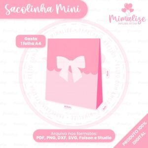 Molde Sacolinha Mini