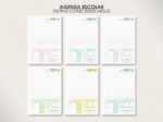 COMBO A5 - Agendas Escolares (Moldes da Lê) - Imagem 10