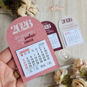 Kit Calendário 2026